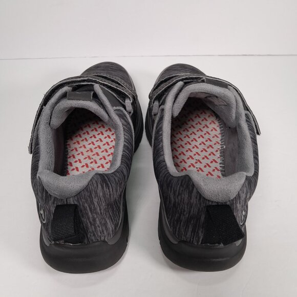 Anodyne No. 77 Shoes Women 8 W WIDE Sport Double Depth Black Gray W077 Comfort - Picture 10 of 16